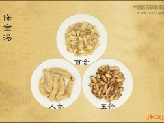 保金湯處方主治功能及用法用量